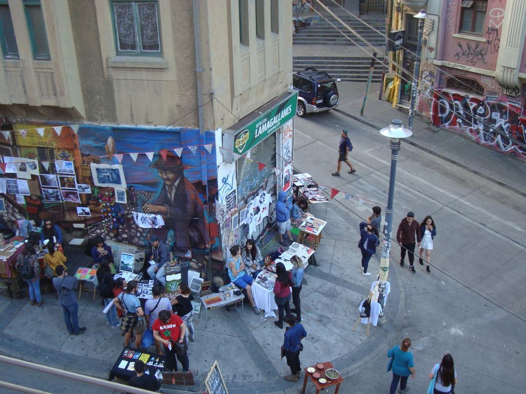 Hostal Cumming 129 Valparaiso Exterior photo